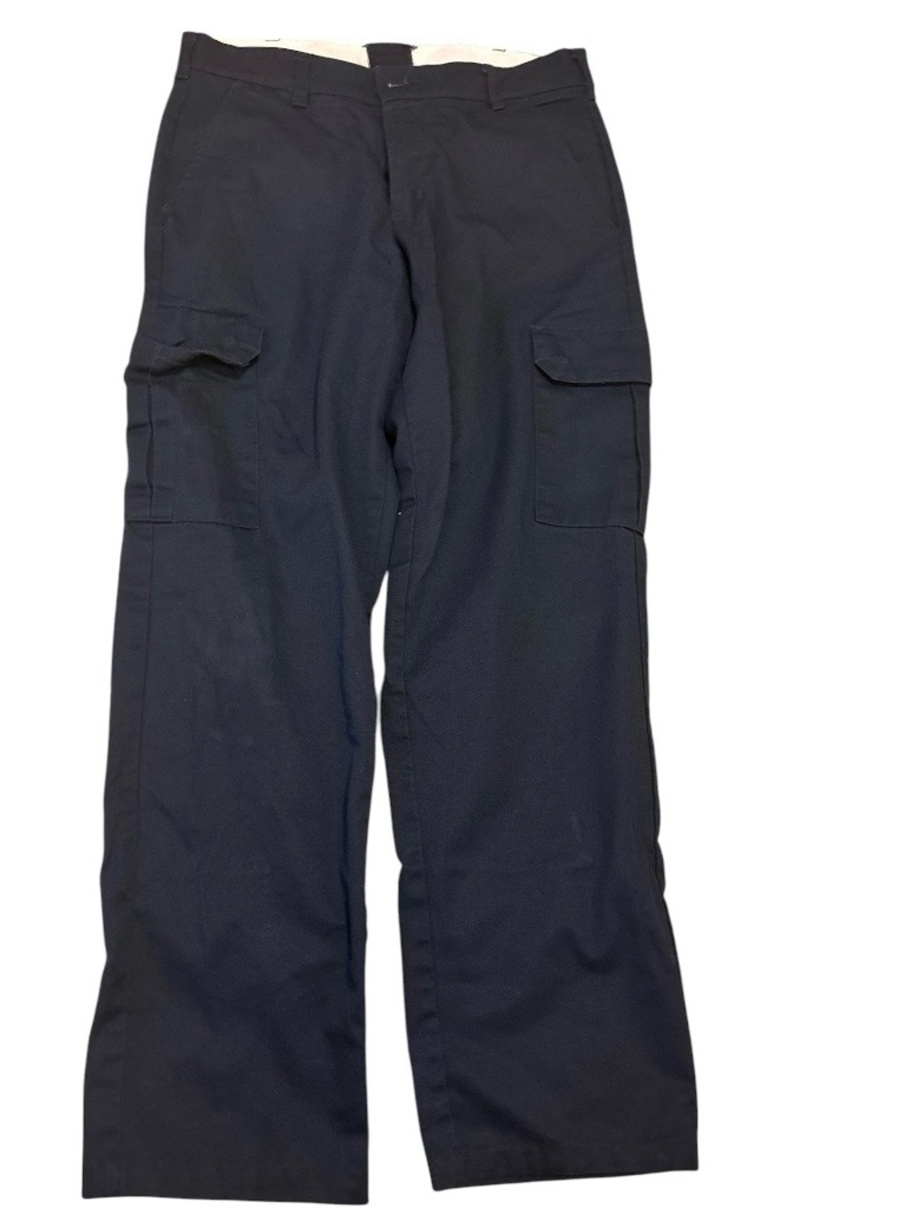 Red Kap Men's navy blue Cargo Pants utility pants 33W 32L
